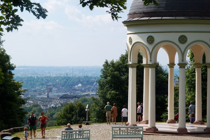 Aussicht auf eine Stadt