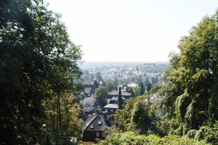 Aussicht auf eine Stadt