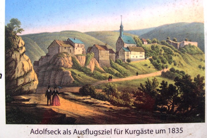 Altes Bild von Adolfseck